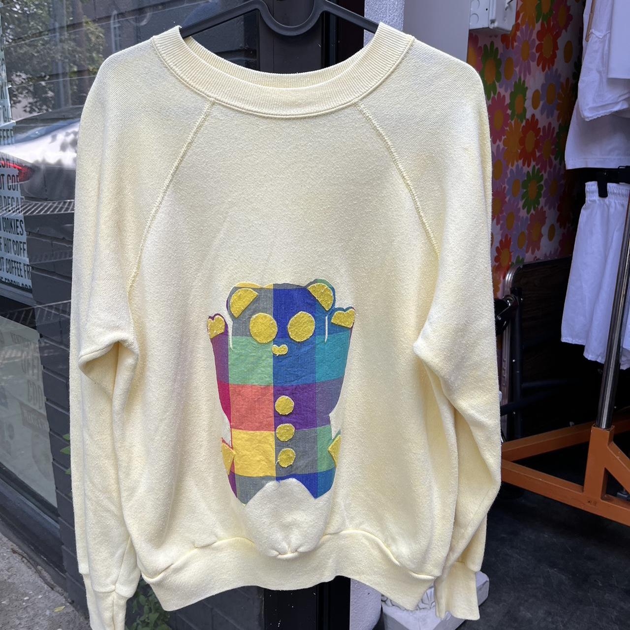 Women’s 1980’s Yellow Bear Sweatshirt